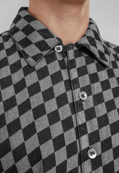 Produktbild Urban Classics Laser Check Printed Boxy Shirt - 166805 (3XL)