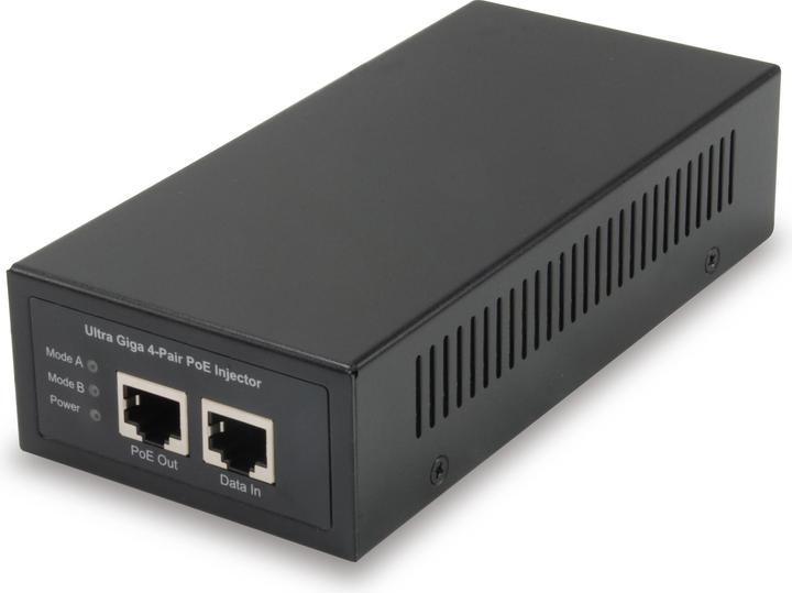 LevelOne 1 x Data in, 1 x PoE out PSE (802.3at (PoE+), 60 W)