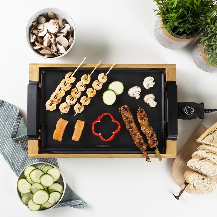 Produktbild Tristar Tischgrill/Barbecue-Grill mit glatter Grillplatte