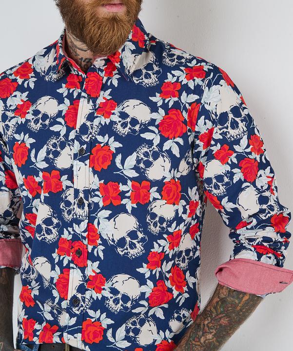 Produktbild Joe Browns Rose Skull Print Long Sleeve Shirt (S)