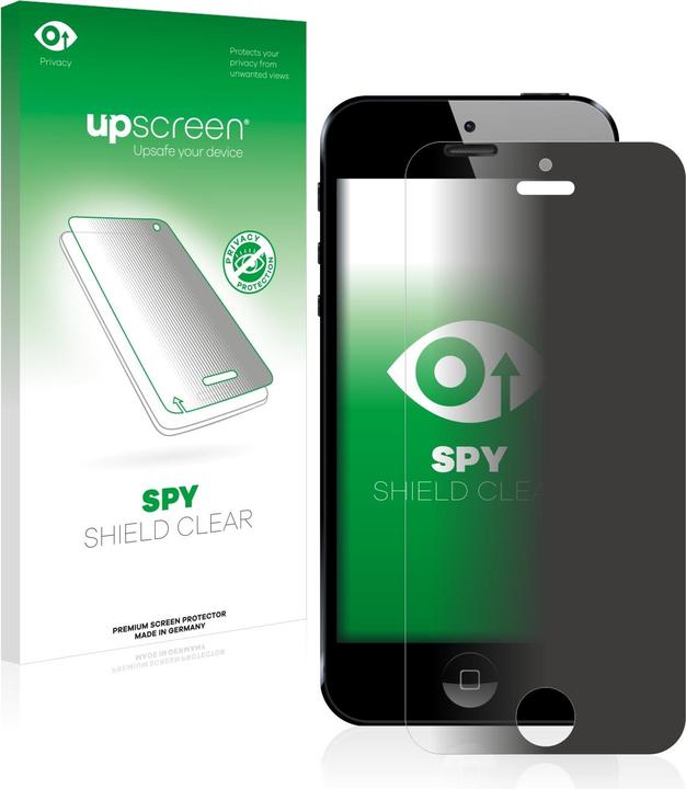 Productafbeelding upscreen Spy Shield Privacy Film (1 Stuk, Apple iPhone 5)