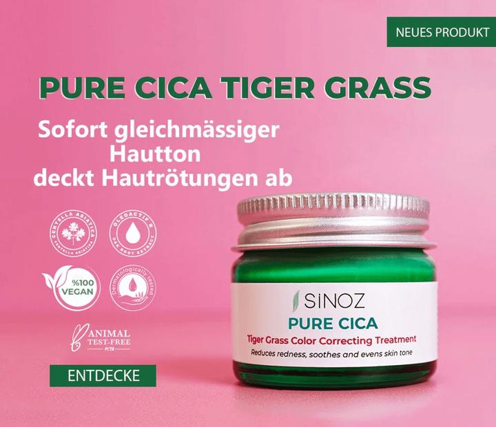 Produktbild Sinoz Pure Cica Tigergrass Tone Balancing Cream 15ml (15 ml, Gesichtswasser)