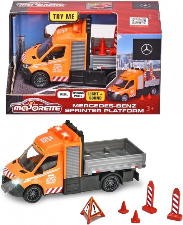 Image du produit Majorette Mercedes-Benz Sprinter Platform