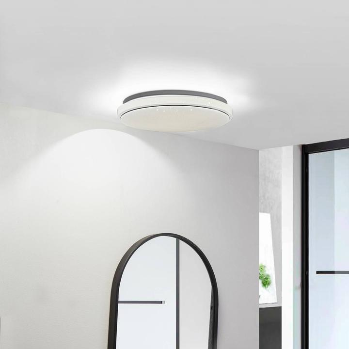 Produktbild Lindby Glamo LED-Deckenlampe IP44 mit Sterneffekt (2700 lm)
