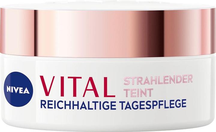 Produktbild NIVEA Vital Anti-Age Tagespflege strahlender Teint Topf 50 ml (50 ml, Tagescreme)