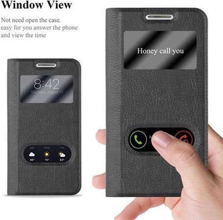 Productafbeelding Cadorabo Boek met Uitzicht Dubbele Raambedekking (Samsung Galaxy S4 mini)