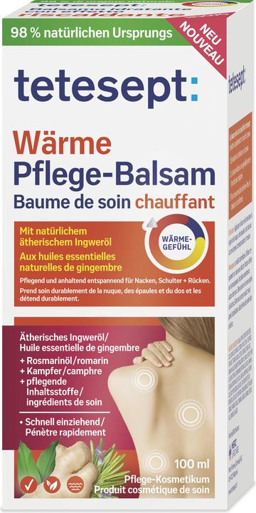 Actual product image Tetesept Heat care balm (1 x, 100 ml, 137 g)