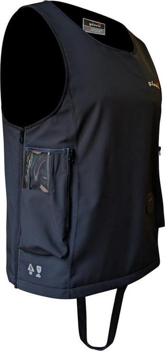 Actual product image Glovii Waterproof heated diving waistcoat comes with two batteries and remote control (M)