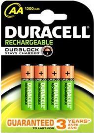 Produktbild Duracell Recharge Plus (4 Stk., AA, 1300 mAh)