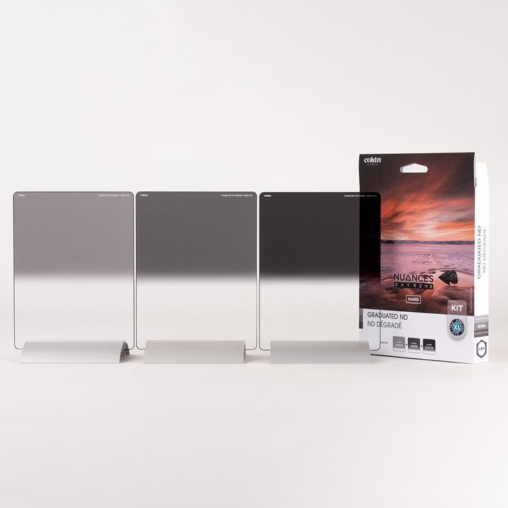 Produktbild Cokin Nuances Verlaufsfilter Kit Hard Extr. (GND4H/8H/16H) (Serie X (XL-Size)) (ND- / Graufilter)