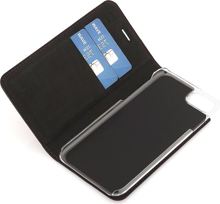 Actual product image Wave BookCase suojakotelo, iPhone 7 / 8 / SE, Smoky Sangria (Apple iPhone SE (3rd Gen))
