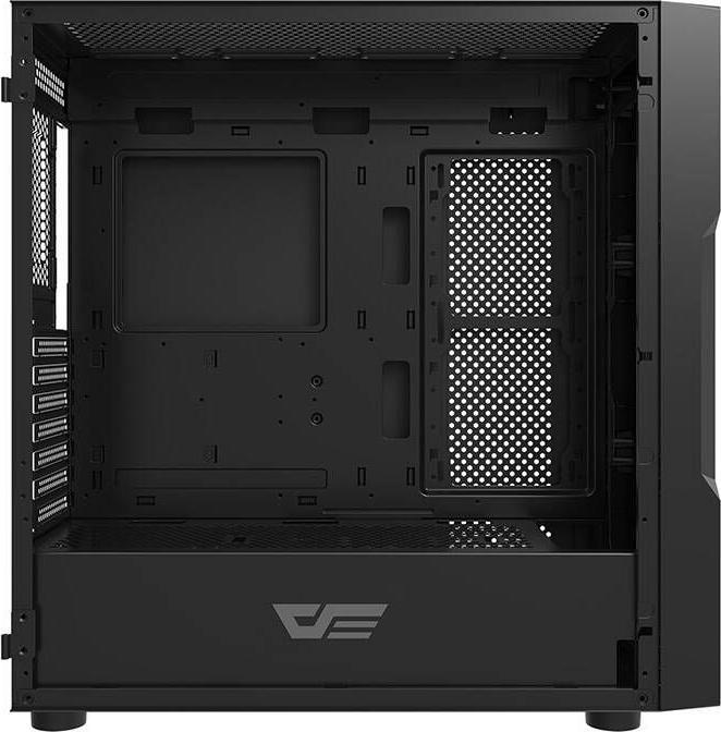 Actual product image Darkflash Tech DK431 Glass Computer Case + 4 fans (black) (E-ATX, ATX)