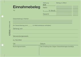 Immagine prodotto Herlitz Libretto di moduli "Buono fiscale 301", DIN A6, 50 fogli (50 x)