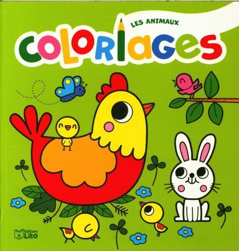 Actual product image Les animaux : coloriages (French, Staron Bérengère, 2024)