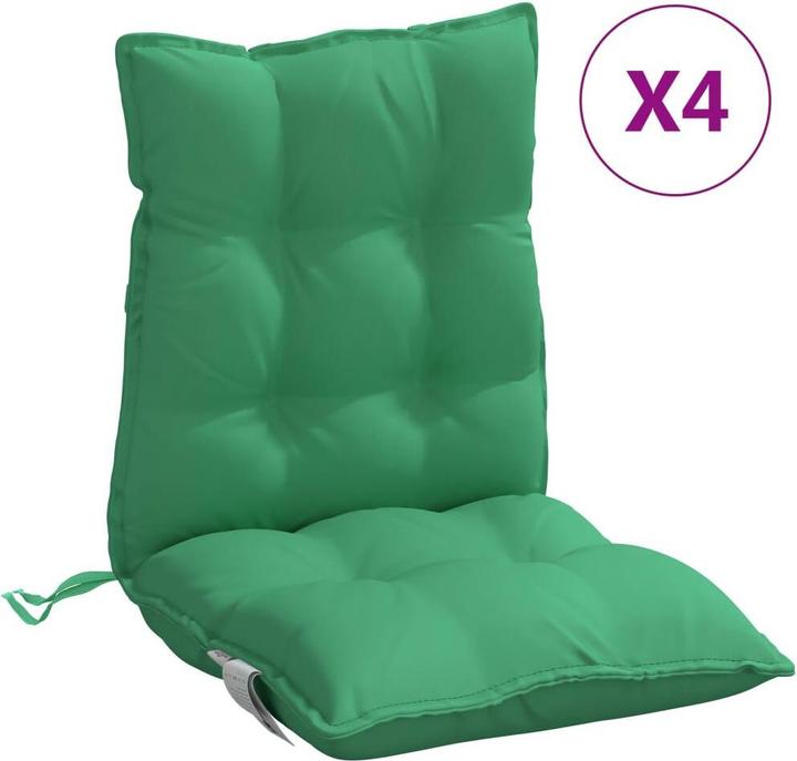 Produktbild VidaXL Niedriglehner-Auflagen 4 Stk. Oxford-Gewebe (100 x 50 x 7 cm)