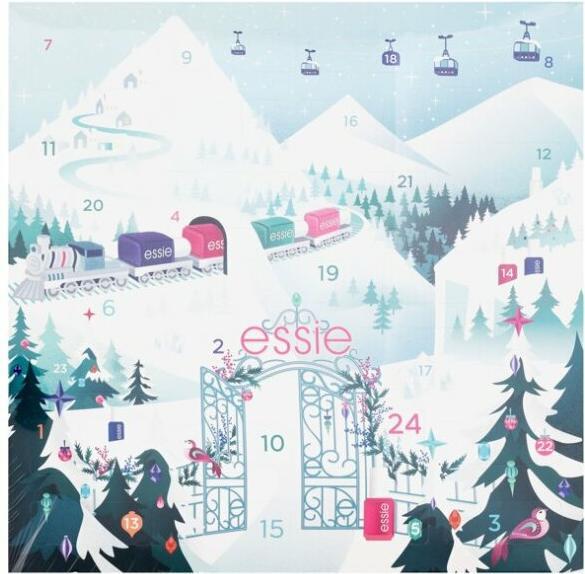 Actual product image Essie Advent Calendar 2022