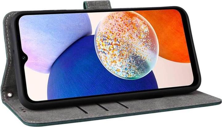 Image du produit Cover-Discount Galaxy A15 - Étui avec bloqueur RFID vert (Samsung Galaxy A15)