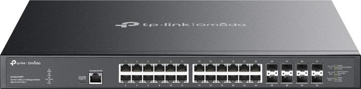 Actual product image TP-Link SX3832MPP Omada 32-Port 10GE L2+ Managed Switch 24x 10G RJ45 PoE++ Ports 8x 10G SFP+ Slots (32 Ports)