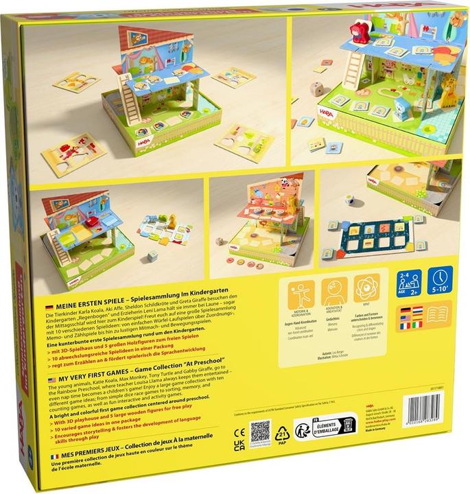 Produktbild Haba Meine ersten Spiele - Spielesammlung Im Kindergarten (Deutsch)