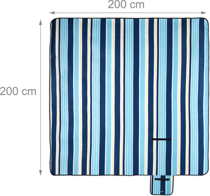 Image du produit Relaxdays Couverture pique-nique picnic