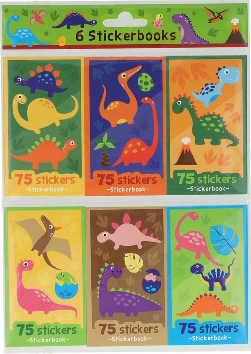 Image du produit Wins Holland Autocollant Dinosaure à main, 6 pcs.