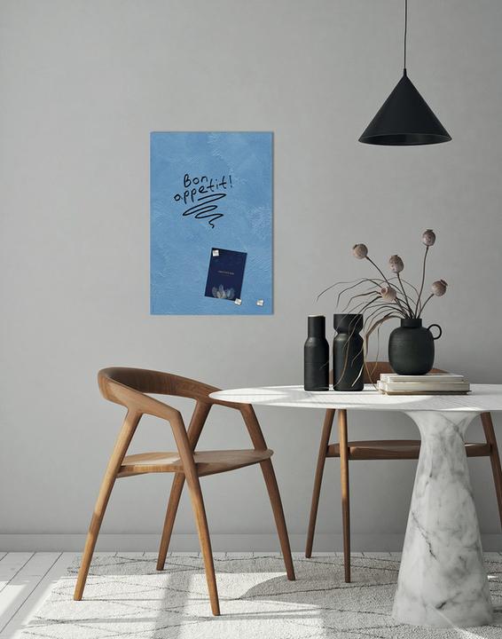 Actual product image Sigel Glass magnetic board Artverum with design (Magnet board, 60 x 40 cm)
