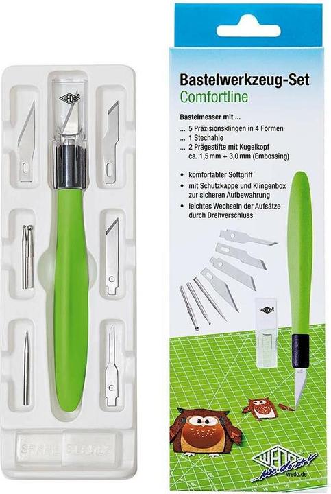 Actual product image Wedo Handicraft tool set Comfortline (Cutters)