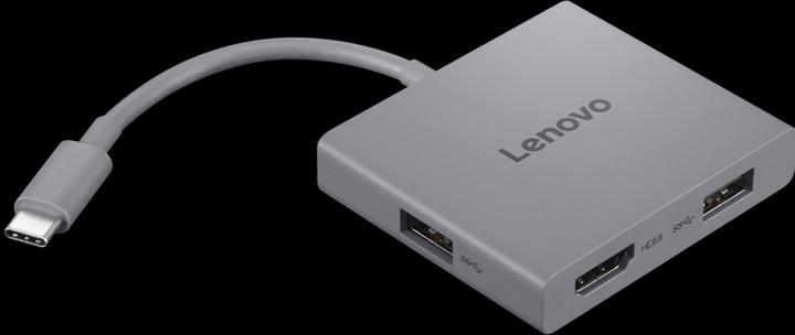 Image du produit Lenovo USB-C 4 in 1 travel hub Gen2 (P) (USB-C, 5 Ports)