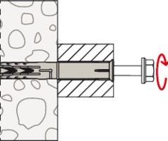 Produktbild Fischer Rahmendübel R 88542 SXR 10x260 FUS Schraube Stahl galv. verz./Dübel-Nylon (50 Stk.)