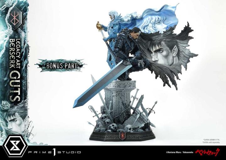 Produktbild Prime 1 Studio Berserk Legacy Art Kentaro Miura Statue statuette 1/6 Guts Bonus Version 45 cm