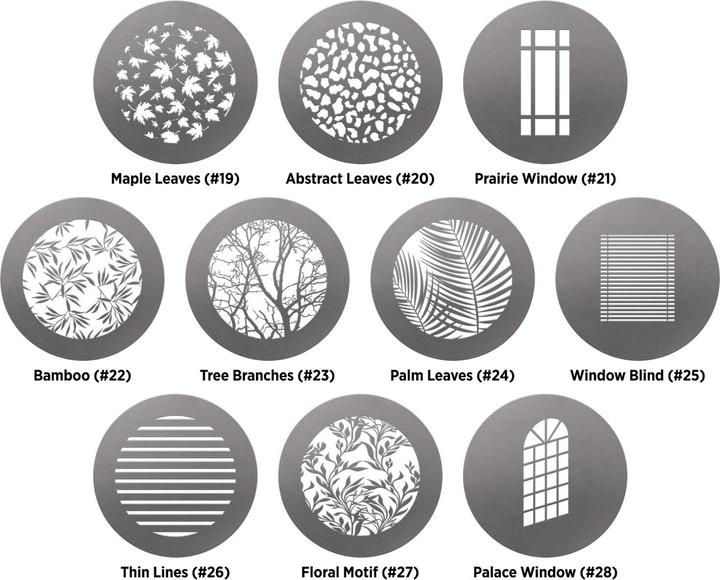 Immagine prodotto Westcott Spot ottico Gobo Pack 2: ambientale (Set)