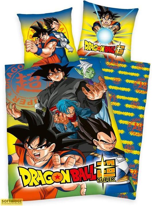 Image du produit Herding Dragon Ball Super Parure de lit Character 135 x 200 cm / 80 x 80 cm