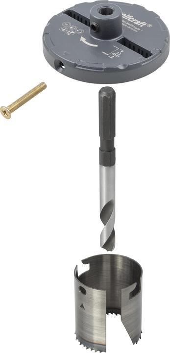 Actual product image wolfcraft wolfcraft 1 Super-Lochsägen-Set ø60,68,74,80,95mm (10 mm)