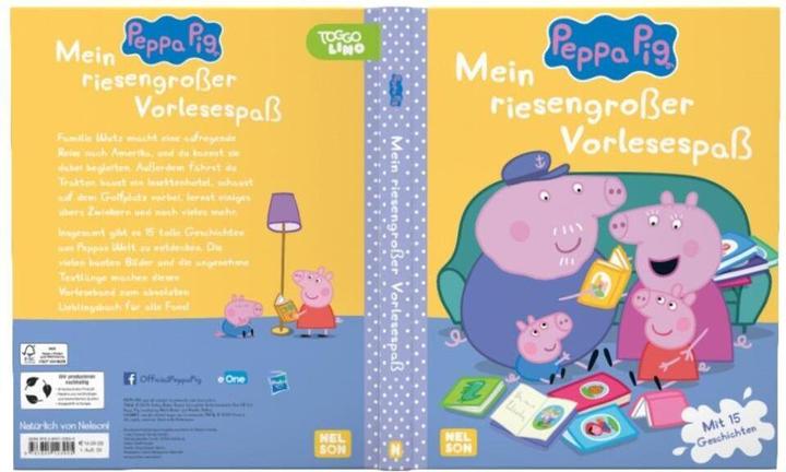 Produktbild Peppa Pig: Mein riesengrosser Vorlesespass (Deutsch, 2023)