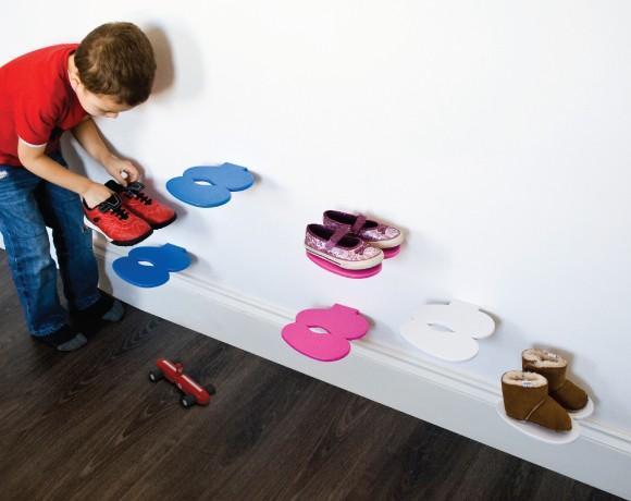 Produktbild j-me Footprint - Kinderschuhregal