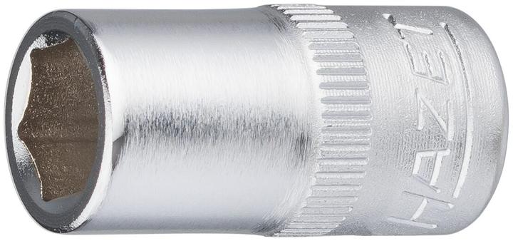 Actual product image HAZET Socket ∙ hexagon 850-8 ∙ Square, hollow 6.3 mm (1/4 inch) ∙ Outside hexagon traction profile … (8 mm)