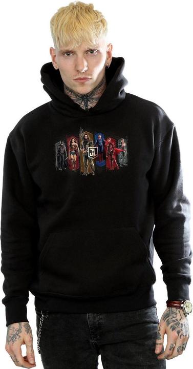Produktbild Justice League Movie Team Hexagons Kapuzenpullover (M)