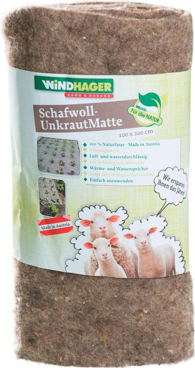 Produktbild Windhager Schafwoll-Unkrautschutzmatte