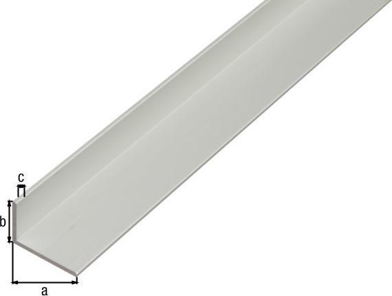 Actual product image Magni Alberts 473723 Angle profile aluminium, silver anodised 1000 x 20 x 10 mm
