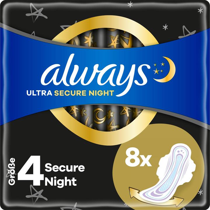 Actual product image Always Ultra (8 x, Sanitary pads)