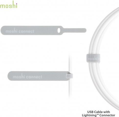 Immagine prodotto Moshi Cavo di ricarica Bianco/Argento (1 m, USB 2.0)