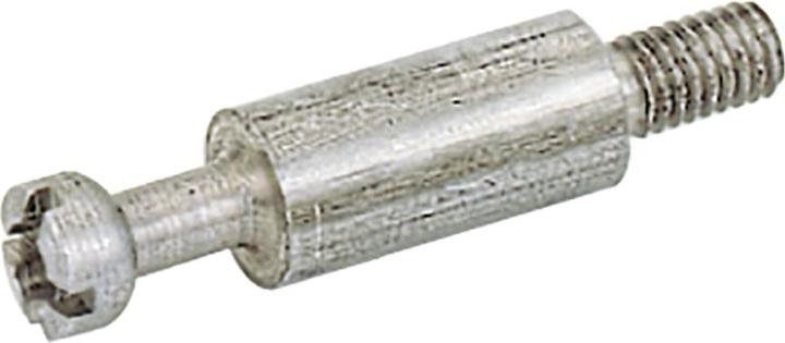 Hettich Goujon à visser DU 428 acier naturel (Ancrages à enfoncer, 1 pcs)