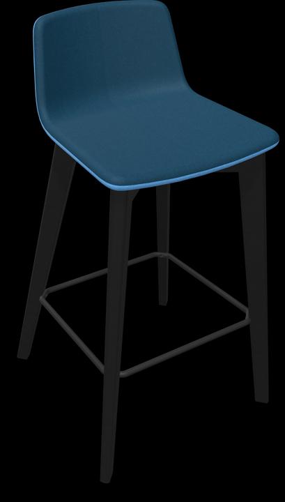 Blu, Blu chiaro, Nero, Frassino tinto di nero