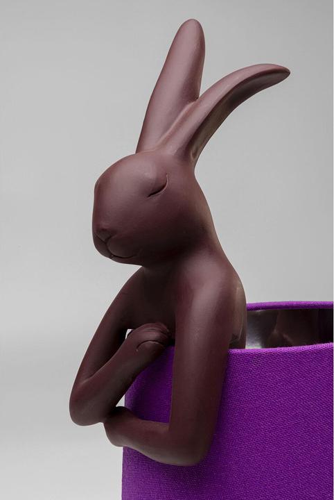 Immagine prodotto Kare Design Lampada da tavolo Animal Rabbit rosso/viola 50cm (E14)