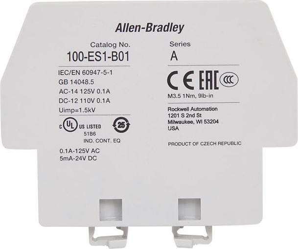 Immagine prodotto Allen Bradley Auxiliary Contact 1 NO 1 NC