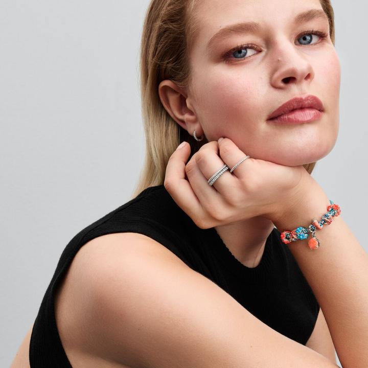Image du produit Pandora Charme de crevettes (Argent 925, Émail)