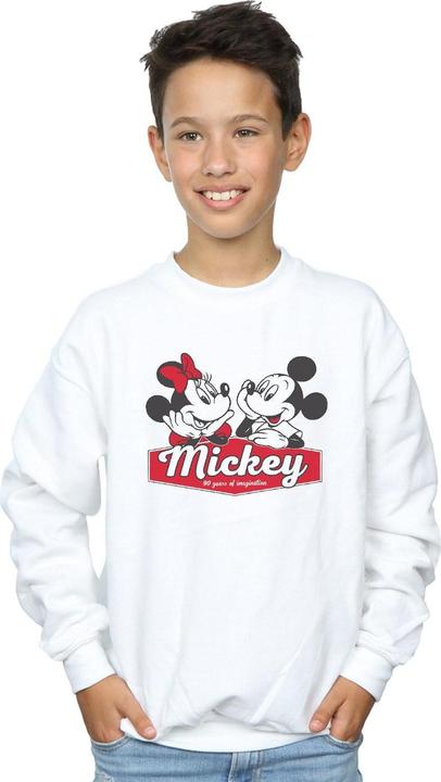 Immagine prodotto Disney Mickie And Minnie 90 Years Felpa Ragazzi (152, 158)