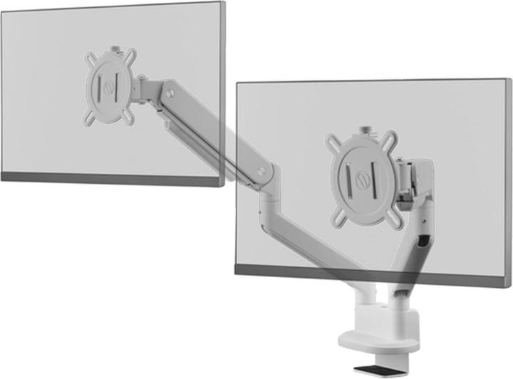 Produktbild One for All Monitor Halterung Solid Dual White DM 4220 (Tisch, 35")