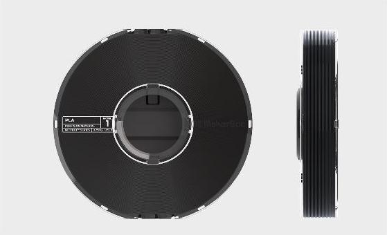 Actual product image Makerbot PLA Filament Roll black 1,75 mm (PLA, 1.75 mm, Black)