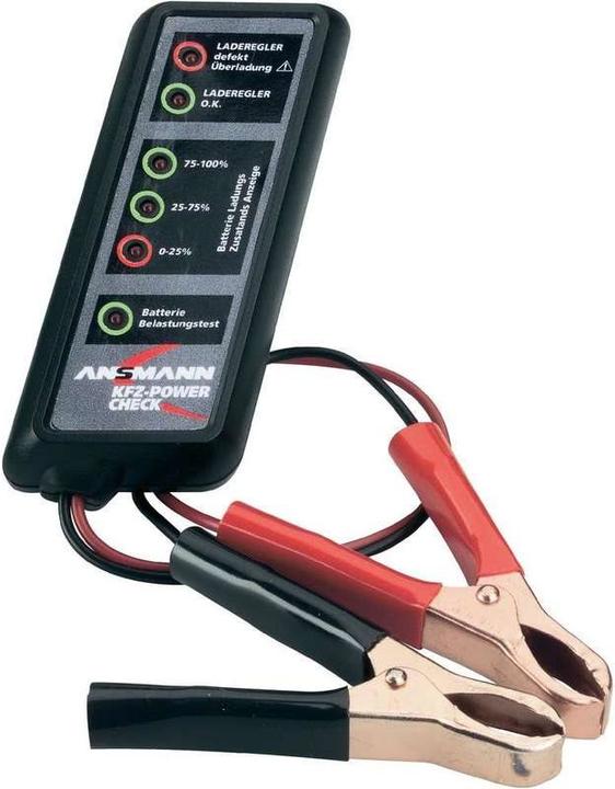 Actual product image Ansmann Power Check multifunction tester